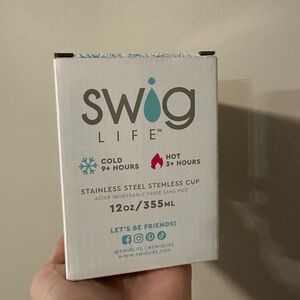 Swig Life Stainless Steel Stemless Wine Cup - Rose Gold